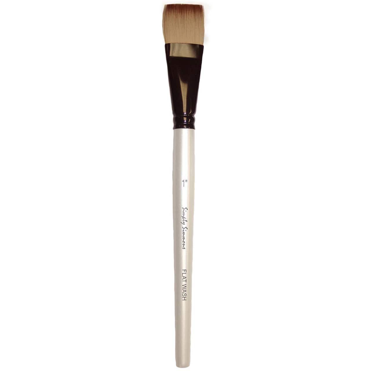 Simply Simmons Short Handle Flat Wash Brush